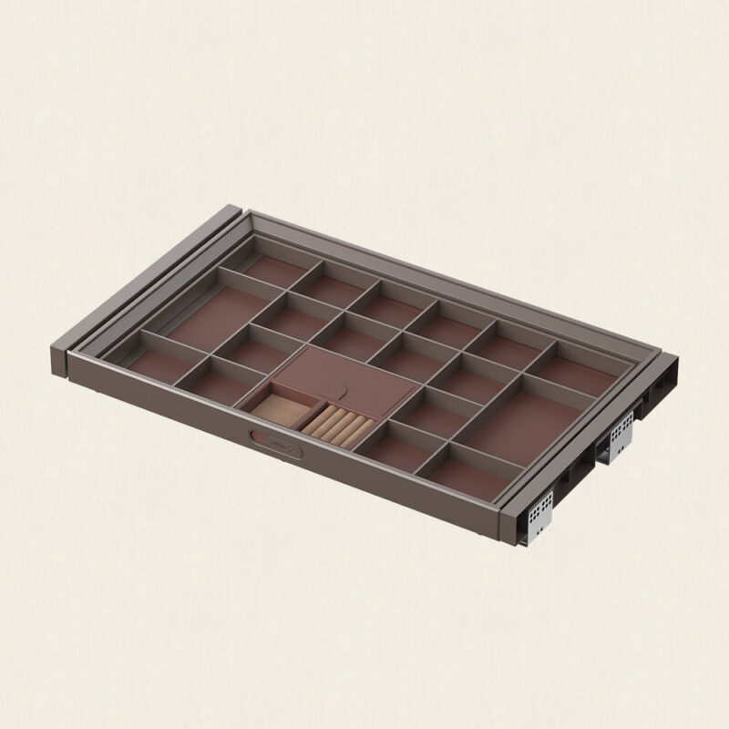 Giá Đựng Đồ Trang Sức Ray Giảm Chấn Taura Yd07-Br 2