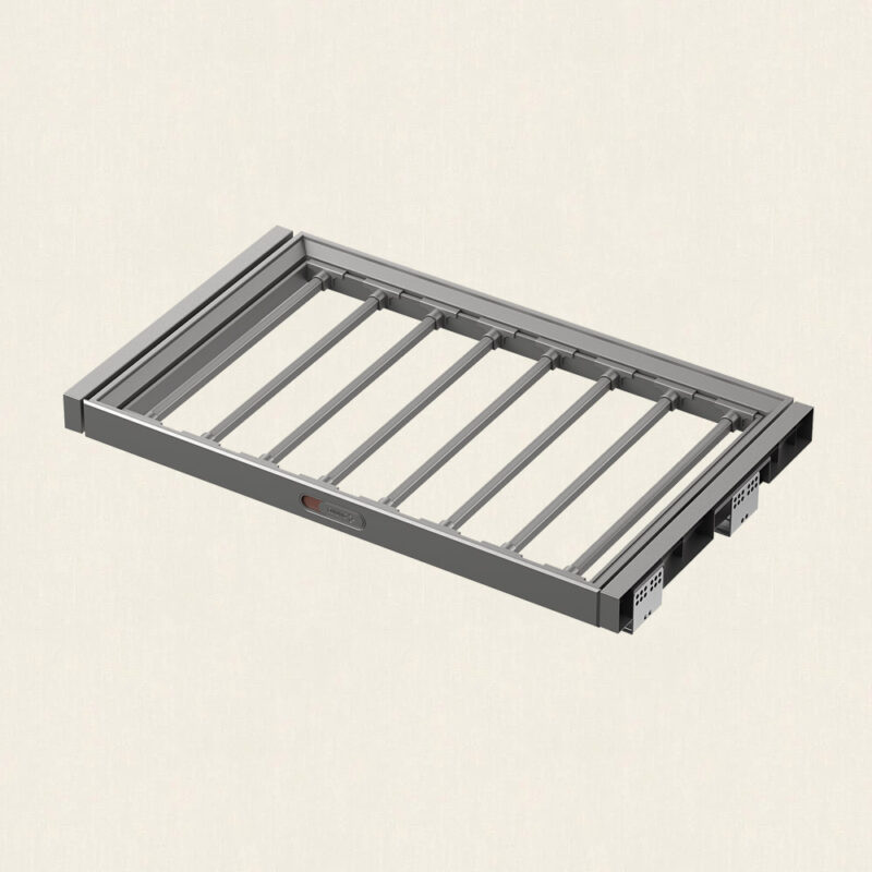 Giá Treo Quần Âu Âm Tủ Màu Xám Taura Yd05-Gr 2
