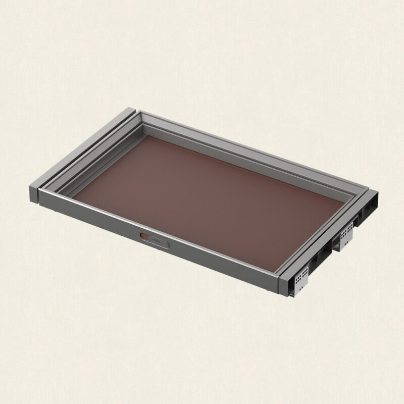Giá Đựng Đồ Trang Sức Âm Tủ Ray Giảm Chấn Taura Yd01-Gr 2