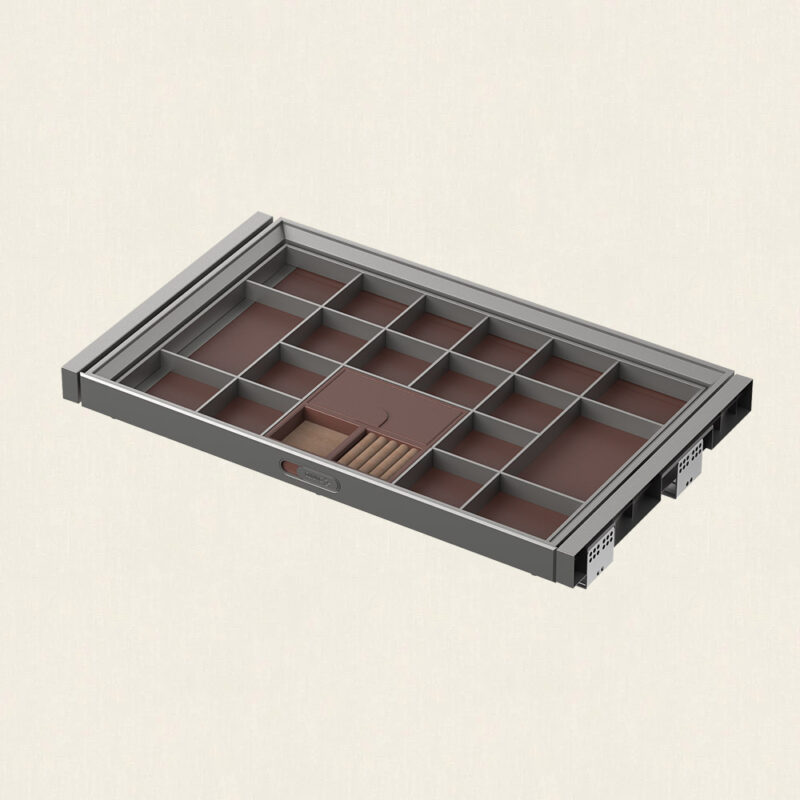 Khay Chia Phụ Kiện Trang Sức Ray Giảm Chấn Taura Yd07-Gr 2