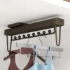 Giá treo tủ áo âm tủ ray giảm chấn Taura SV12 4 Giá treo tủ áo âm tủ ray giảm chấn Taura SV12 4