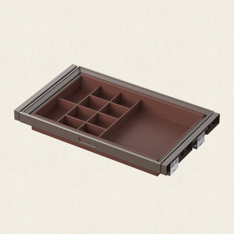 Khay Chia Phụ Kiện Trang Sức Ray Giảm Chấn Taura Yd09-Br 2