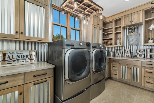 Ảnh 6 Giải Pháp Giúp Bạn Cải Thiện Không Gian Phòng Giặt Ủi - 1