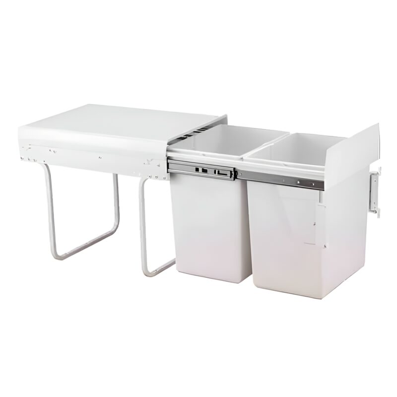 Thùng Rác Âm Tủ 2 Khoang Cánh Kéo Taura Db-20Cs 2