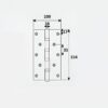 Bản lề lá phẳng bằng đồng thau Taura DL-R031 4 Bản lề lá phẳng bằng đồng thau Taura DL-R031 4