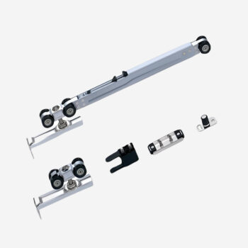 Bánh xe cửa lùa giảm chấn 1 đầu 150kg Taura DL-P105A Bộ bánh xe cửa lùa tải trọng 150kg Taura DL-P105A