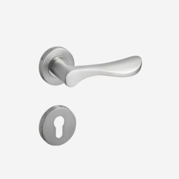 Khóa cửa thông phòng màu bạc hiện đại Taura DL418 Khóa cửa thông phòng màu bạc hiện đại Taura DL418