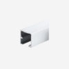 Ray trượt cửa kéo cửa lùa màu bạc Taura DL-V042 3 Ray trượt cửa kéo cửa lùa màu bạc Taura DL-V042
