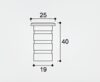 Nút chắn bụi tự động thông minh Taura DL-P031C 4 Nút chắn bụi tự động thông minh Taura DL-P031C 4