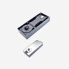 Bản lề sàn cửa kính góc mở 120 độ Taura DL24V 3 Bản lề sàn cửa kính góc mở 120 độ Taura DL24V