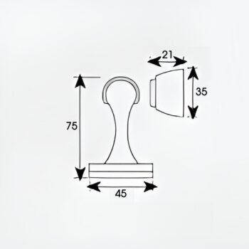 Chặn cửa chống va đập thông minh Taura DL-P001 3