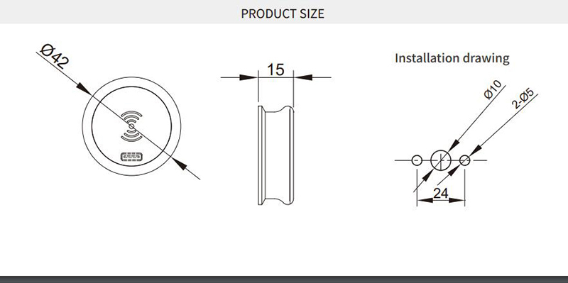 Ảnh Khóa Ngăn Kéo Tủ Thẻ Từ Taura F129 - 7