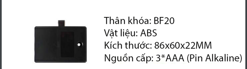 Ảnh Khóa Tủ Vân Tay Mật Mã Cao Cấp Taura F153 - 5