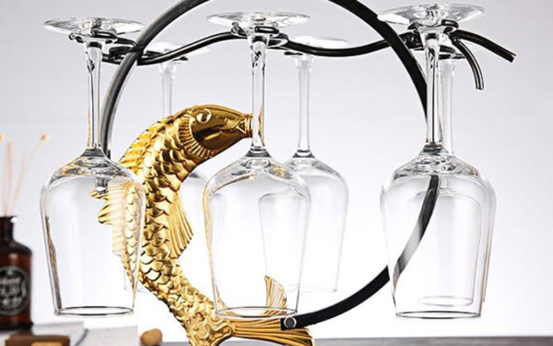 Mẫu Giá Treo Ly Rượu Vang Độc Đáo