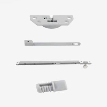 Bánh xe cửa lùa treo tủ áo cánh gỗ giảm chấn 15kg T901A
