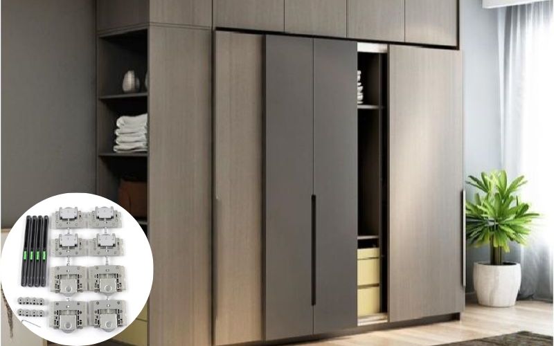Ảnh Cách Xử Lý Bộ Ray Trượt Cửa Lùa Tủ Quần Áo Bị Kẹt, Kêu - 5 Mua Bộ Ray Trượt Cửa Lùa Tủ Quần Áo Chất Lượng Tốt