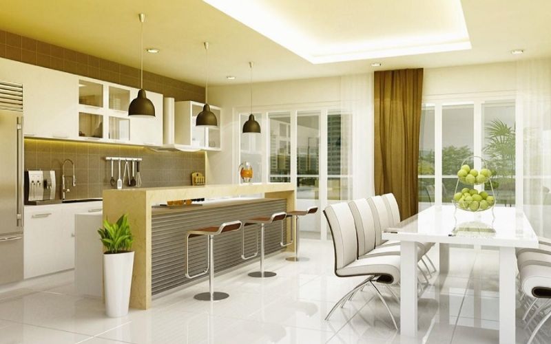 Ảnh Cách Bố Trí Bếp Theo Phong Thủy Để Gia Đạo Bình An, Hút Lộc - 1 Cách Bố Trí Bếp Theo Phong Thủy Mang Lại Tài Lộc