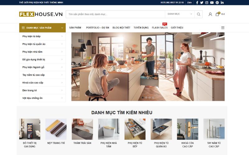 Ảnh Review Cửa Hàng Phụ Kiện Nội Thất Chất Lượng Tại Tp.HCM - 3 Website Cửa Hàng Phụ Kiện Nội Thất Flexhouse Vn