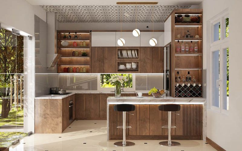 Ảnh 7 Ý Tưởng Thiết Kế Quầy Bar Bếp Bằng Gỗ Scandinavian Đẹp - 8 Thiết Kế Quầy Bar Bếp Bằng Gỗ Nhỏ Xinh