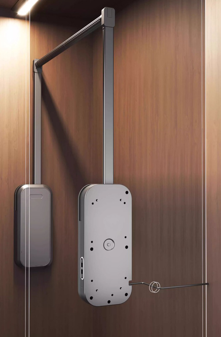Ảnh Giá Nâng Hạ Treo Quần Áo Điều Khiển Giọng Nói Taura Ct071 - 13