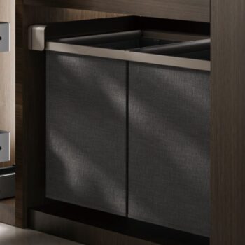 Giỏ để đồ giặt âm tủ kéo trượt tiện dụng Taura 25756