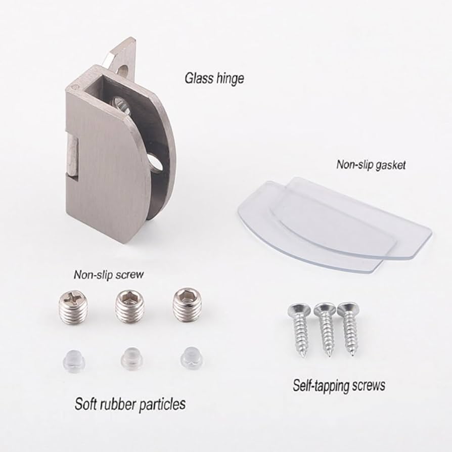 Giải Pháp Cửa Kính Không Khoan Lỗ Với Bản Lề Kẹp Kính