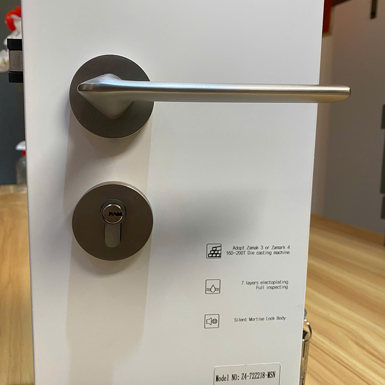 Ảnh Khoá Cửa Phân Thể Hợp Kim Tay Gạt Taura D72Z218 - 13