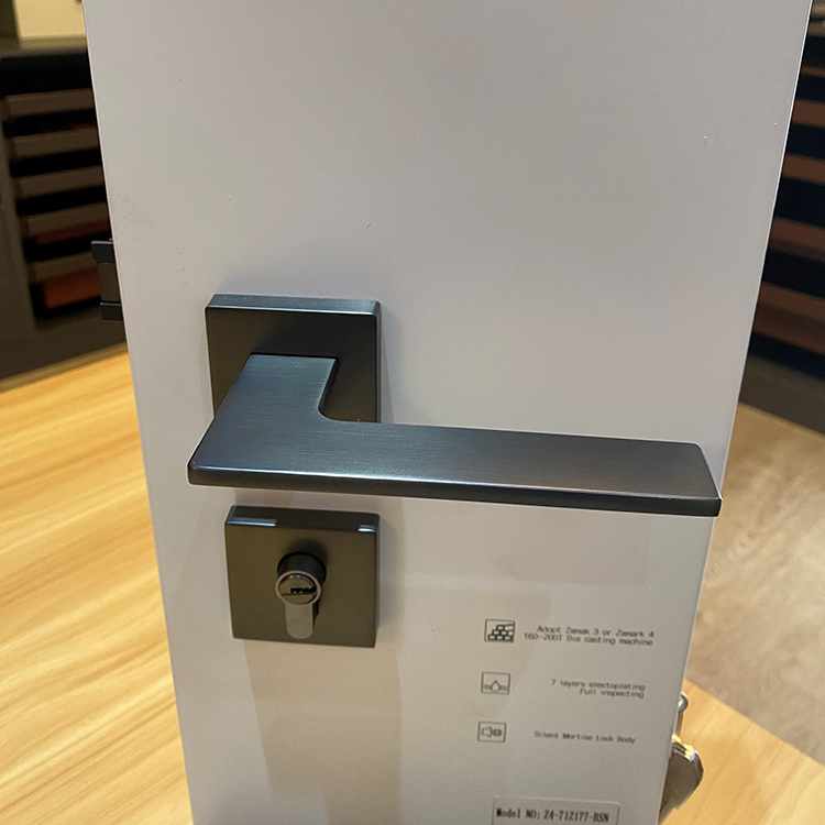 Ảnh Khoá Cửa Phân Thể Hợp Kim Tay Gạt Tối Giản Taura D71Z177 - 13