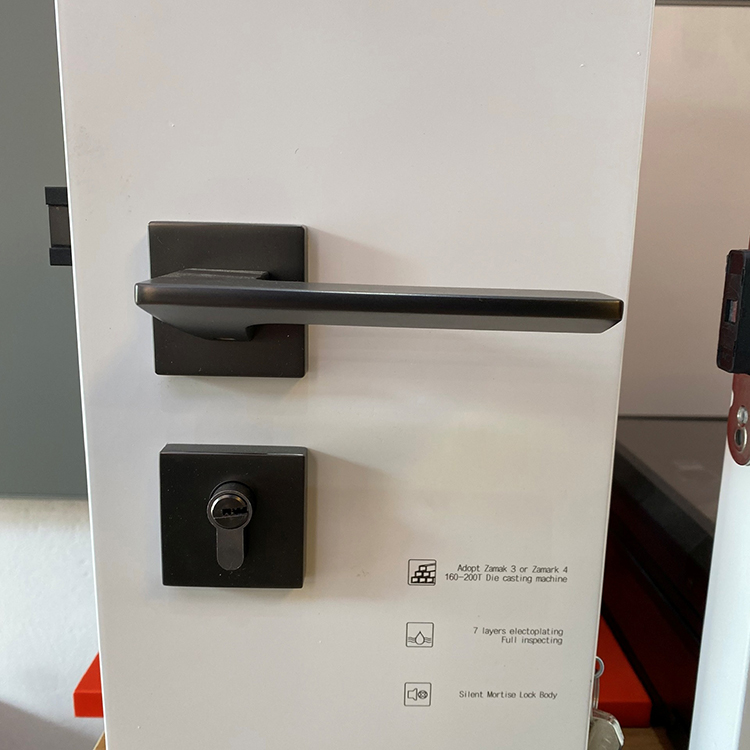 Ảnh Khoá Cửa Phân Thể Hợp Kim Tay Gạt Tối Giản Taura D71Z177 - 21