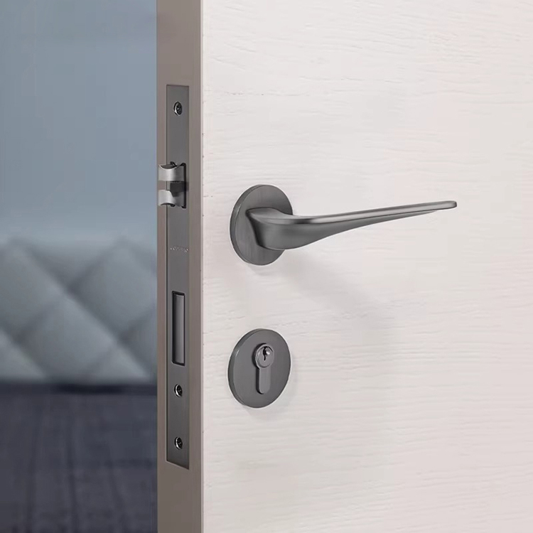 Ảnh Khoá Cửa Phòng Hợp Kim Tay Gạt Taura D72Z203 - 1