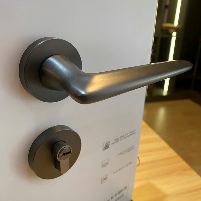 Ảnh Khoá Cửa Phòng Tay Gạt Hợp Kim Taura D72Z326 - 9