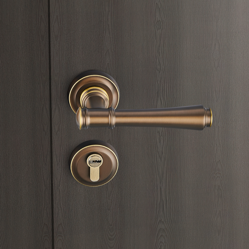 Ảnh Khoá cửa phòng tay gạt hợp kim kiểu Âu Taura C82Z50 - 2 Ảnh Khoá Cửa Phòng Tay Gạt Hợp Kim Kiểu Âu Taura C82Z50 - 1