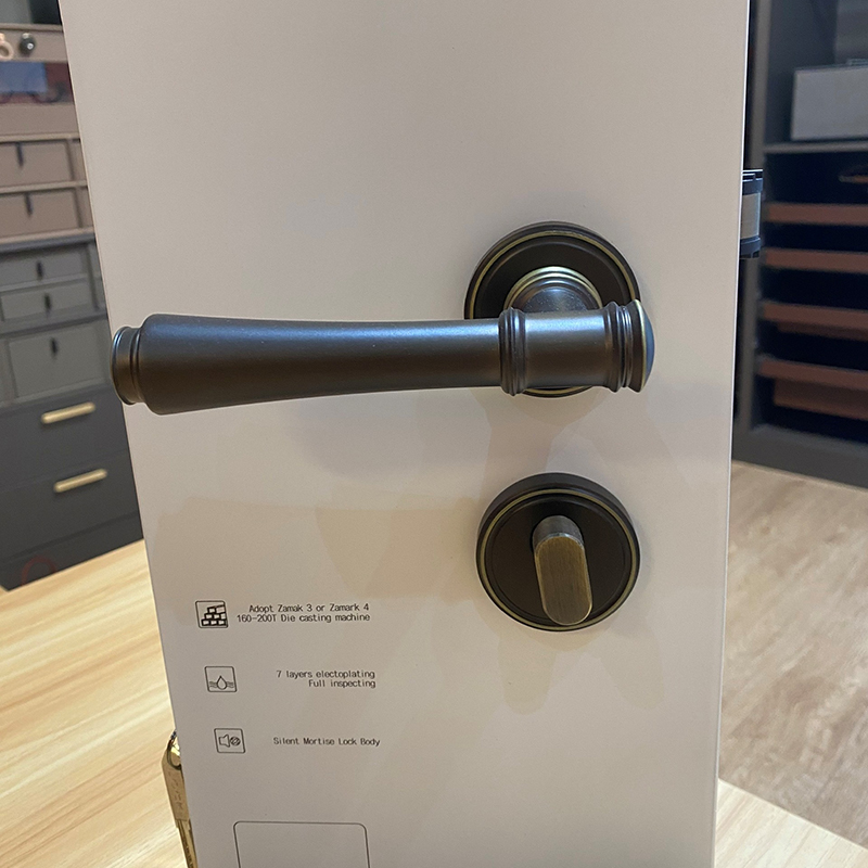 Ảnh Khoá cửa phòng tay gạt hợp kim kiểu Âu Taura C82Z50 - 12 Ảnh Khoá Cửa Phòng Tay Gạt Hợp Kim Kiểu Âu Taura C82Z50 - 11