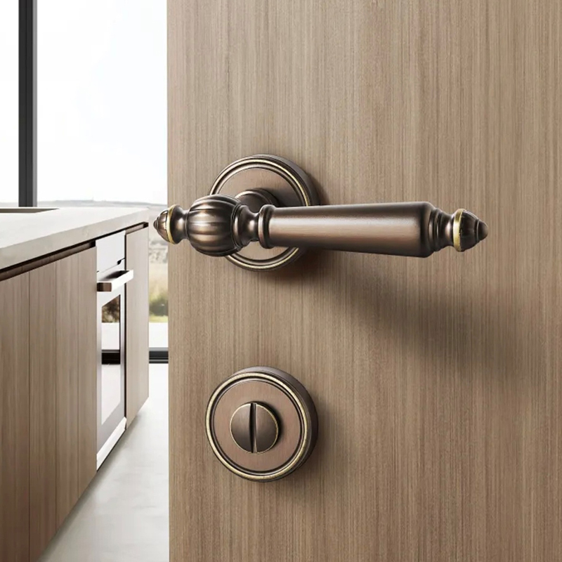 Ảnh Khoá cửa phòng tay gạt hợp kim kiểu Pháp Taura C82Z322 - 16 Ảnh Khoá Cửa Phòng Tay Gạt Hợp Kim Kiểu Pháp Taura C82Z322 - 15