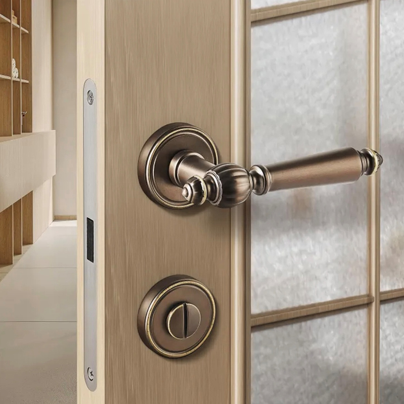 Ảnh Khoá cửa phòng tay gạt hợp kim kiểu Pháp Taura C82Z322 - 6 Ảnh Khoá Cửa Phòng Tay Gạt Hợp Kim Kiểu Pháp Taura C82Z322 - 5