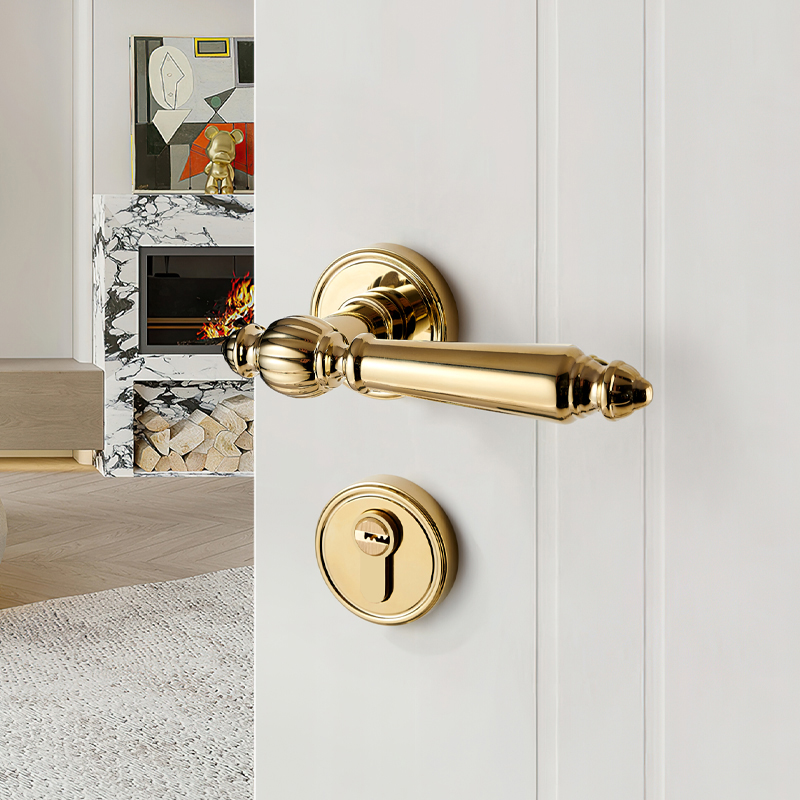 Ảnh Khoá cửa phòng tay gạt hợp kim kiểu Pháp Taura C82Z322 - 4 Ảnh Khoá Cửa Phòng Tay Gạt Hợp Kim Kiểu Pháp Taura C82Z322 - 3