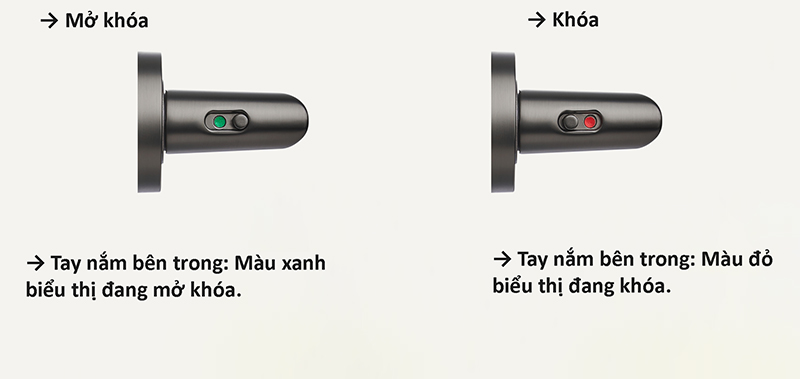 Ảnh Khoá Cửa Phòng Tay Gạt Khóa Ẩn Taura Z8-272X - 15