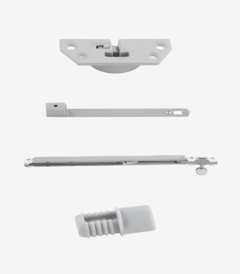 Bánh Xe Cửa Lùa Treo Tủ Áo Cánh Gỗ Giảm Chấn 15Kg T901A