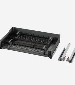 Giá Để Bát Đĩa Âm Tủ Có Khay Phân Chia Taura 92860 (2)