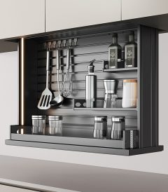 Giá Nâng Hạ Bát Đĩa Gia Vị Điều Khiển Giọng Nói Taura Ct20 (4)