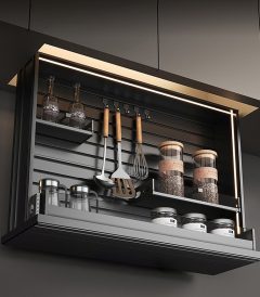 Giá Nâng Hạ Bát Đĩa Gia Vị Điều Khiển Giọng Nói Taura Ct20 (6)