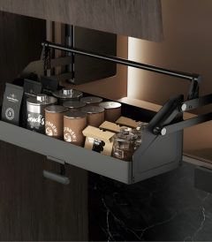 Giá Nâng Hạ Đựng Đồ Khô Đa Năng Taura 71361