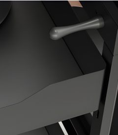 Giá Sole Góc Tủ Bếp Thép Phủ Nano Taura 81001B-G (2)