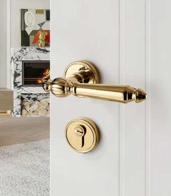 Khoá Cửa Phòng Tay Gạt Hợp Kim Kiểu Pháp Taura C82Z322 (9)