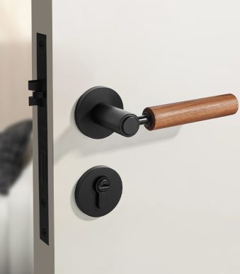 Khoá Cửa Tay Gạt Hợp Kim Phối Gỗ Bắc Âu Taura D72Z267 (16)