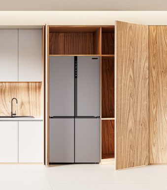 Phụ Kiện Cửa Trượt Nhấn Mở Giấu Cánh Cho Tủ Cao 2800Mm Taura T296N03 (2)