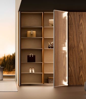 Phụ Kiện Cửa Trượt Nhấn Mở Giấu Cánh Cho Tủ Cao 2800Mm Taura T296N03 (3)