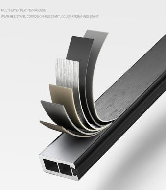 Thanh Suốt Treo Quần Áo Hợp Kim Tải Trọng 50Kg Taura Y017 (2)