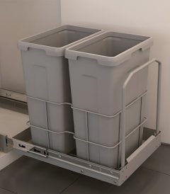 Thùng Rác 2 Ngăn Âm Tủ 42 Lít Taura Wrb400-21Ns